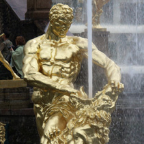 Samson-Darstellungen in der Bildenden Kunst: 1734, Samson-Brunnen, Peterhof