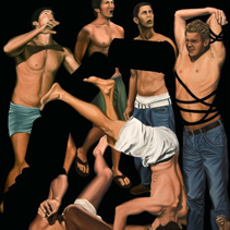 Samson-Darstellungen in der Bildenden Kunst: ca. 2007-2014, Nicolas Maureau